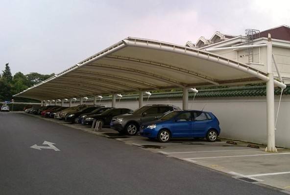 夏季如何维护膜结构车棚？