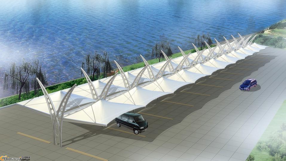 膜结构车棚